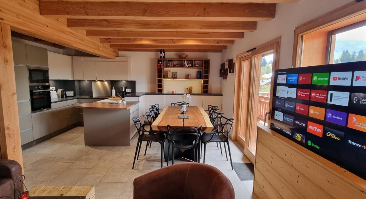 Chalet Arpitan - Les Carroz - Grand Massif エクステリア 写真